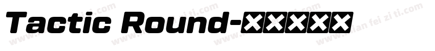 Tactic Round字体转换